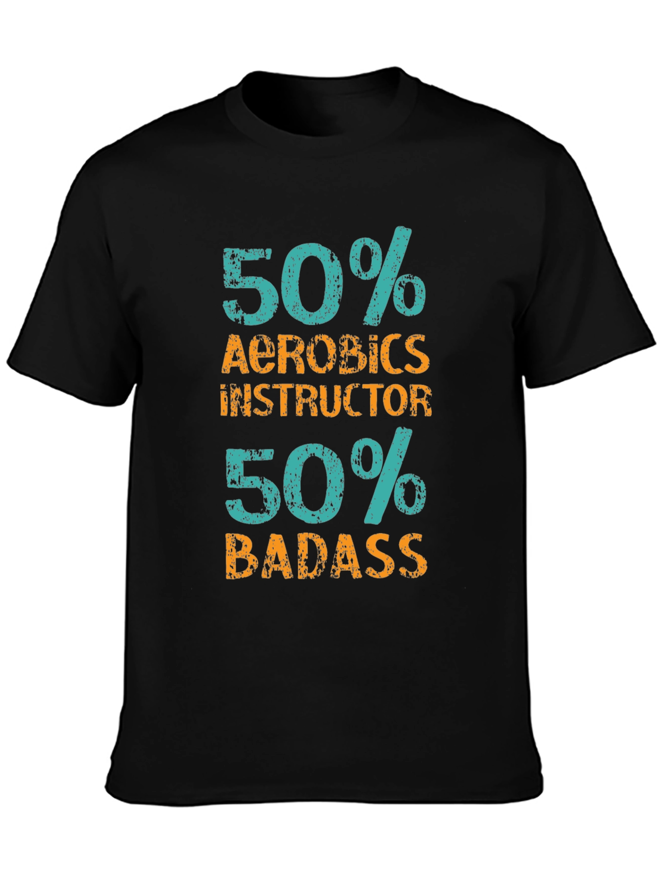 Aerobics Instructor Badass Graphic Tee