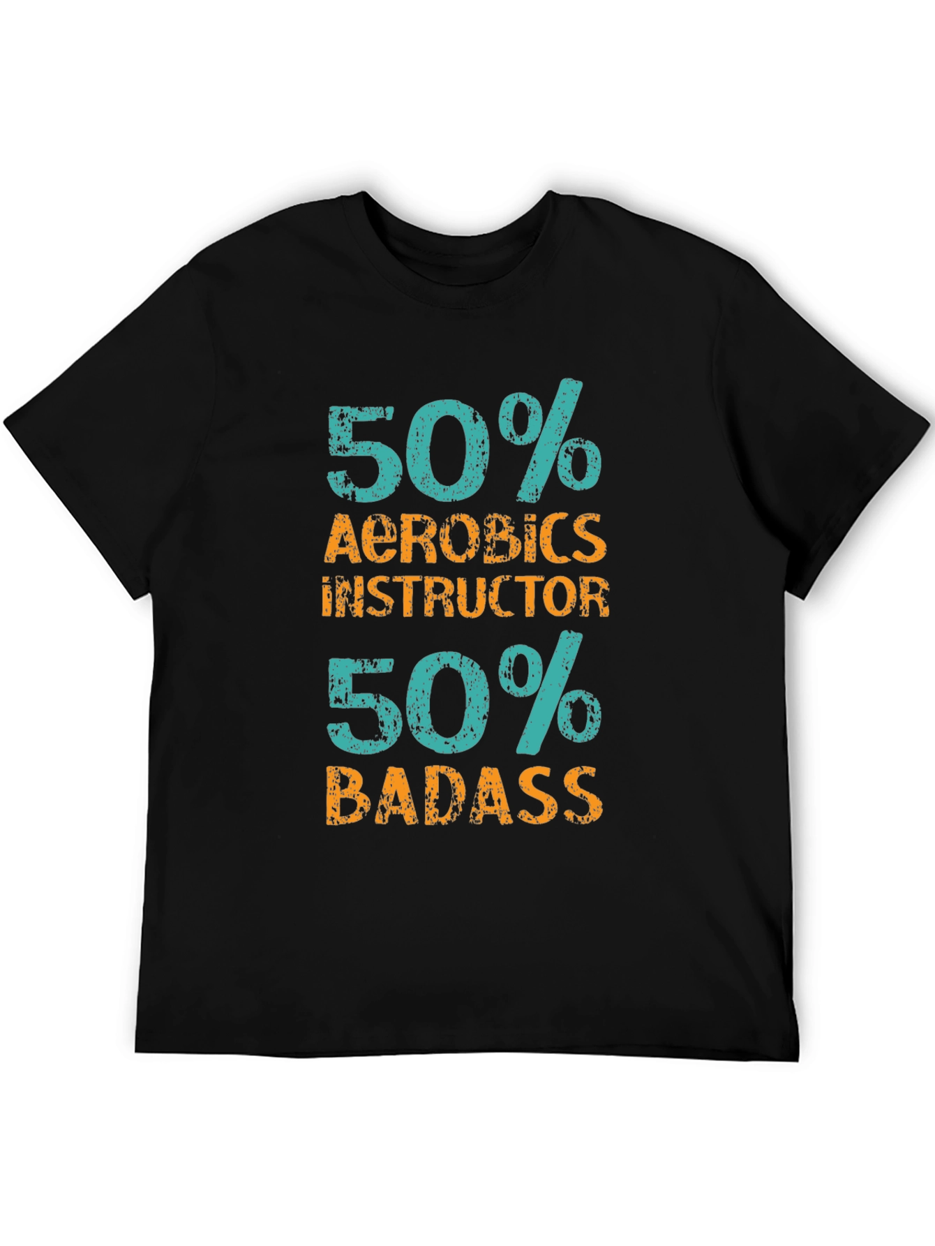 Aerobics Instructor Badass Graphic Tee