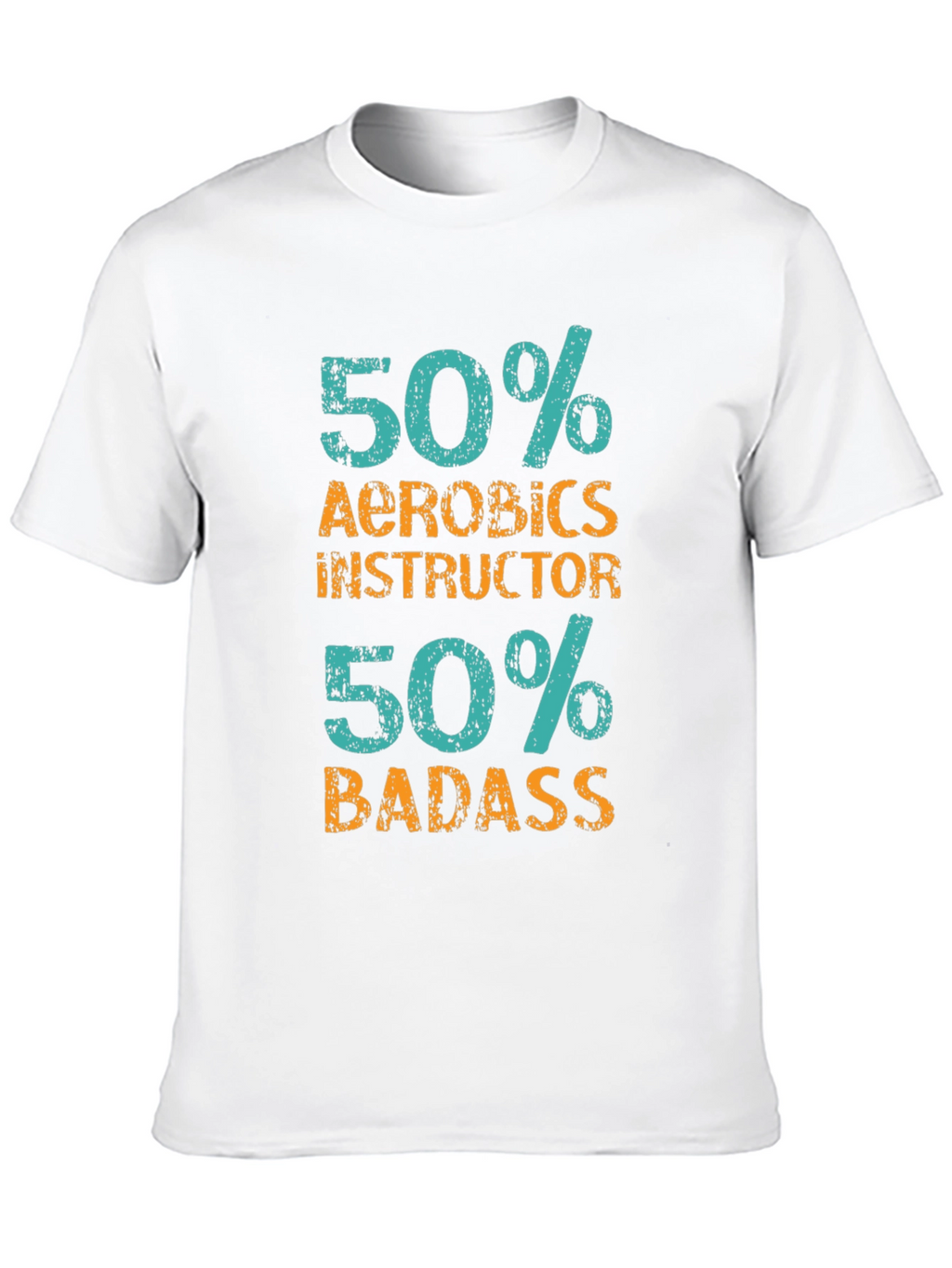Aerobics Instructor Badass Graphic Tee