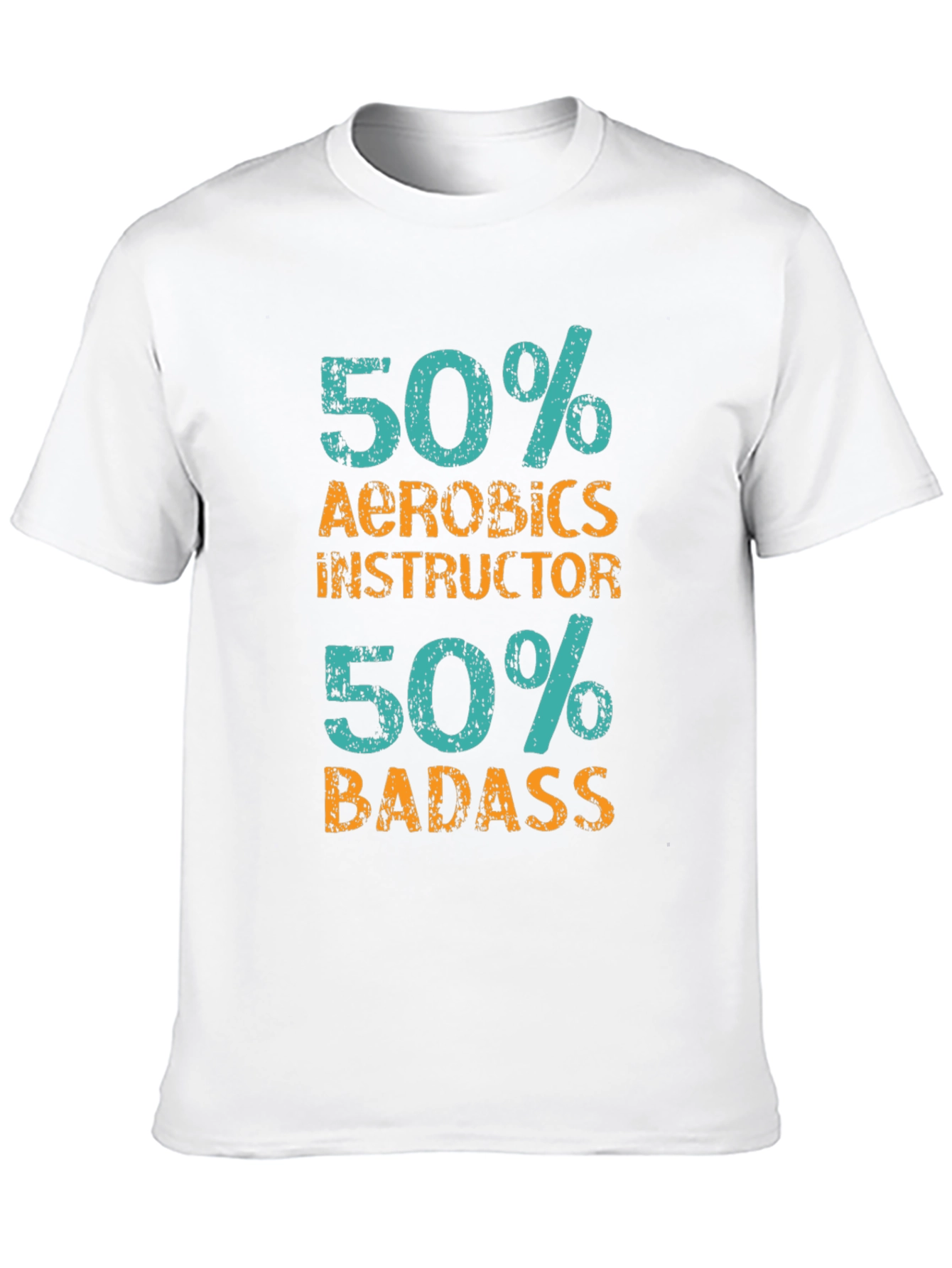 Aerobics Instructor Badass Graphic Tee