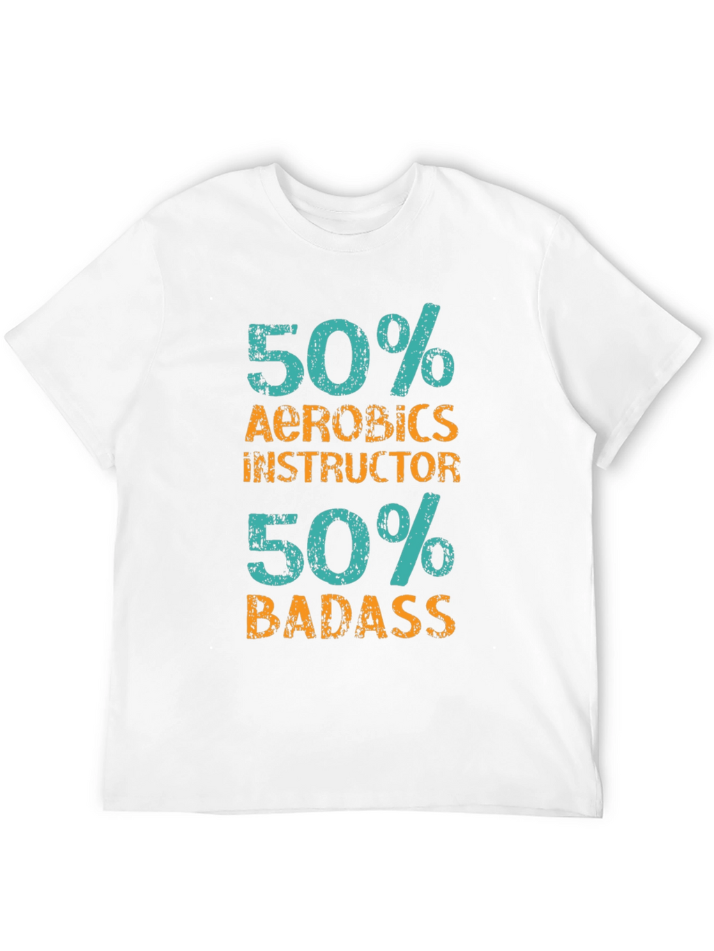 Aerobics Instructor Badass Graphic Tee
