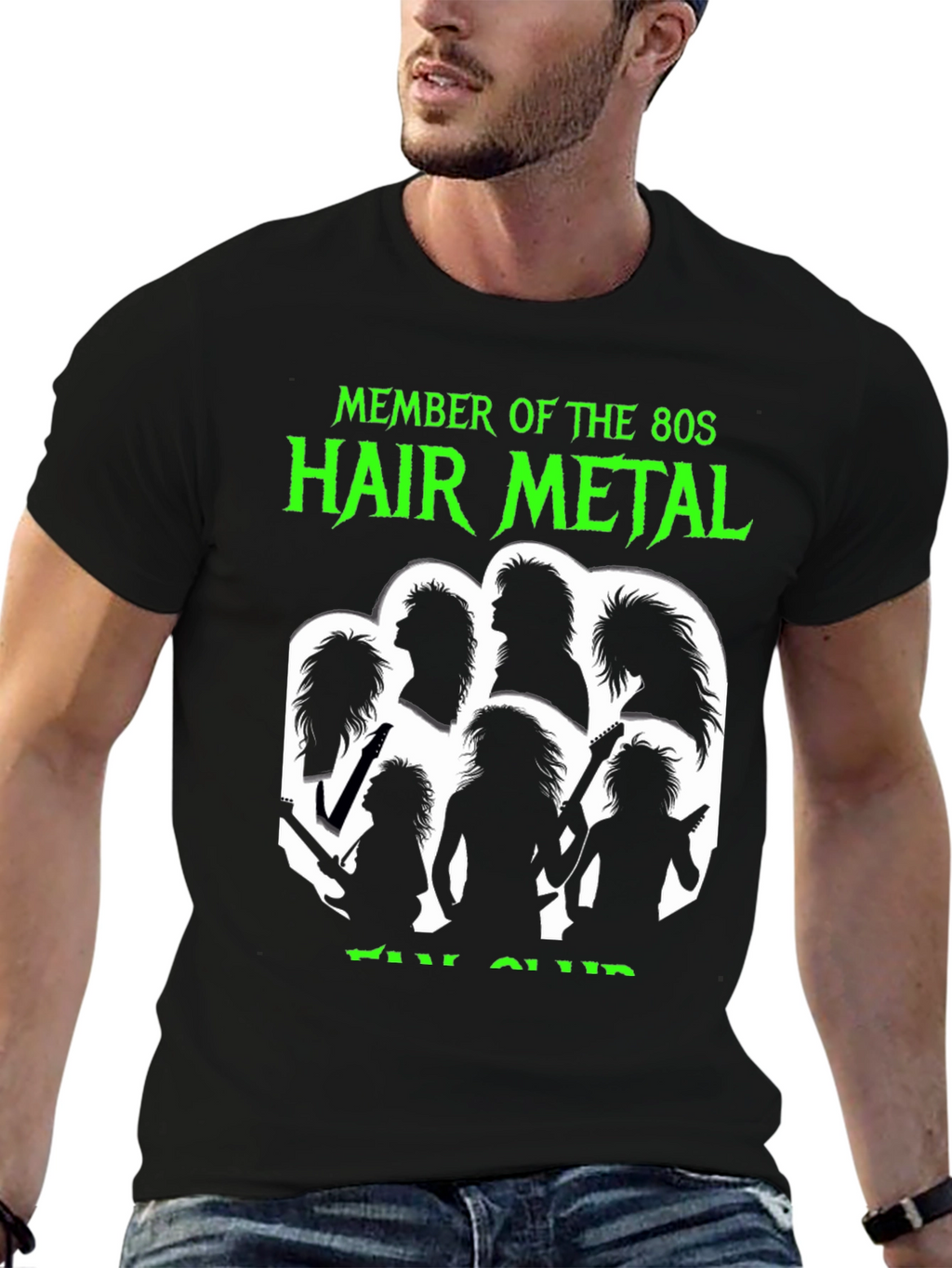 80s Hair Metal Fan Club Tee