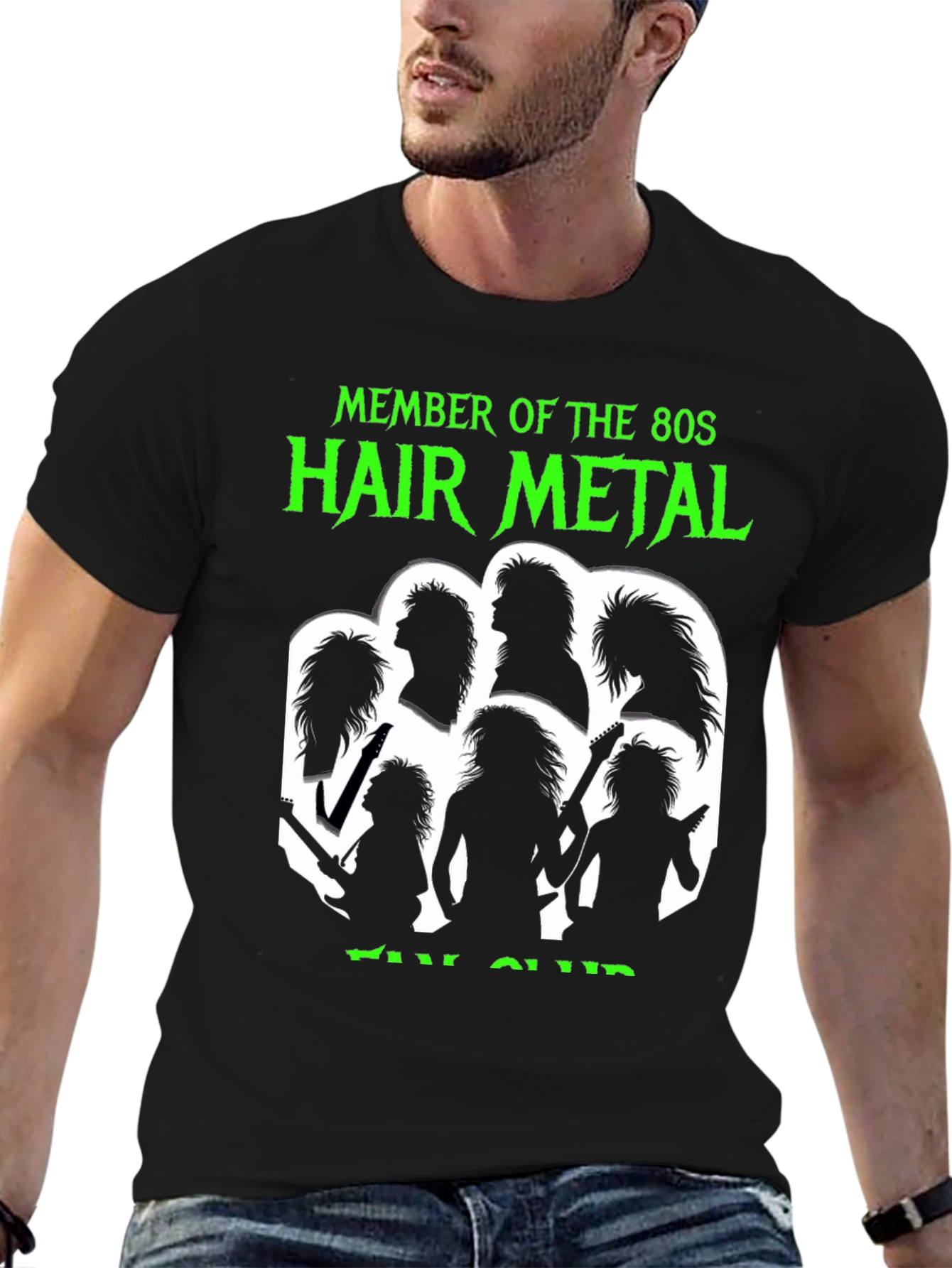 80s Hair Metal Fan Club Tee