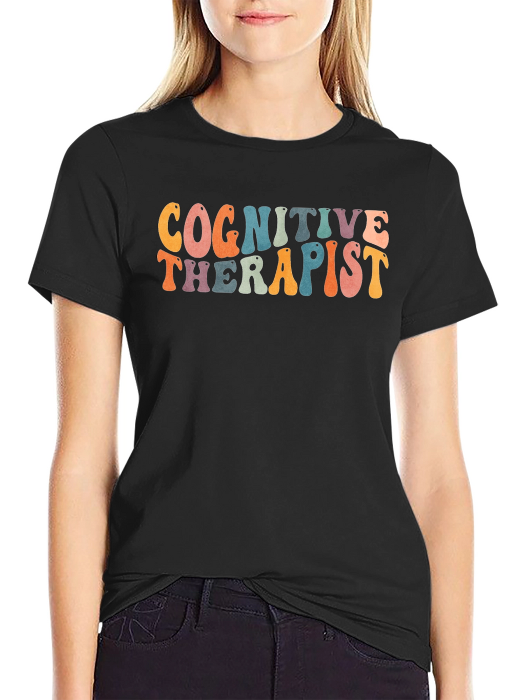 Cognitive Therapist Tee - Retro Style Therapy T-Shirt