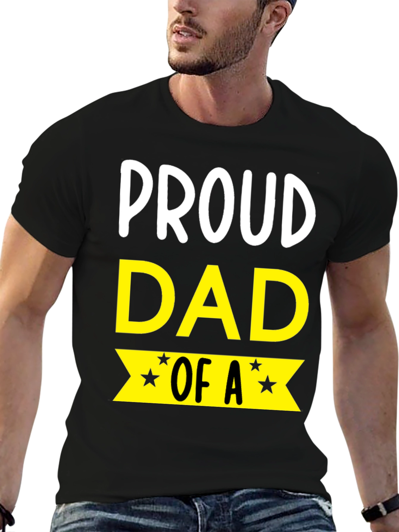Proud Dad Graphic T-Shirt