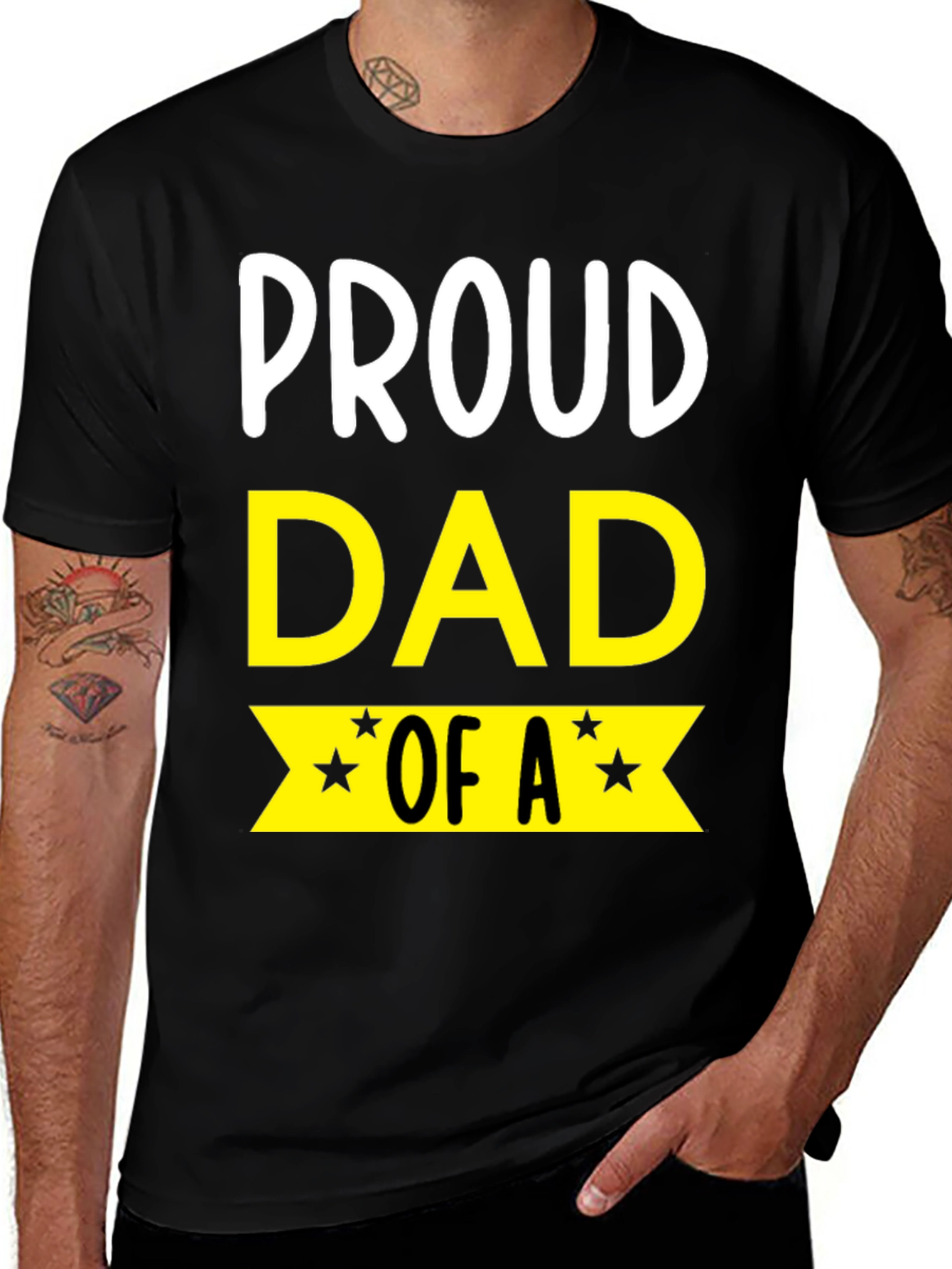 Proud Dad Graphic T-Shirt