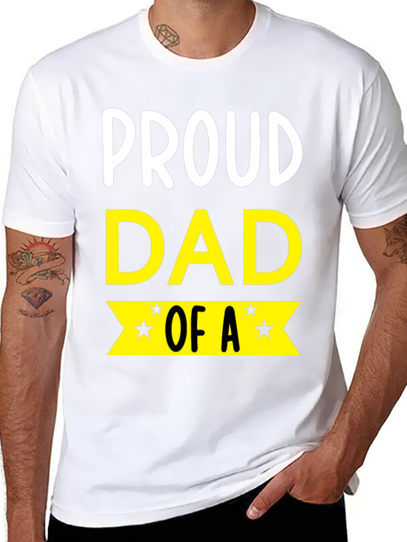 Proud Dad Graphic T-Shirt