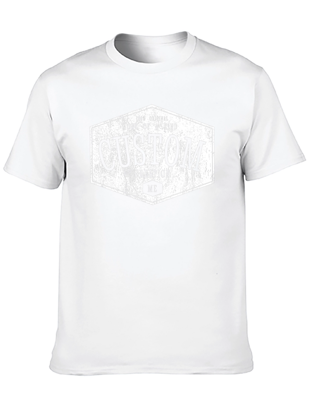 Custom Creation Graphic T-Shirt - Black