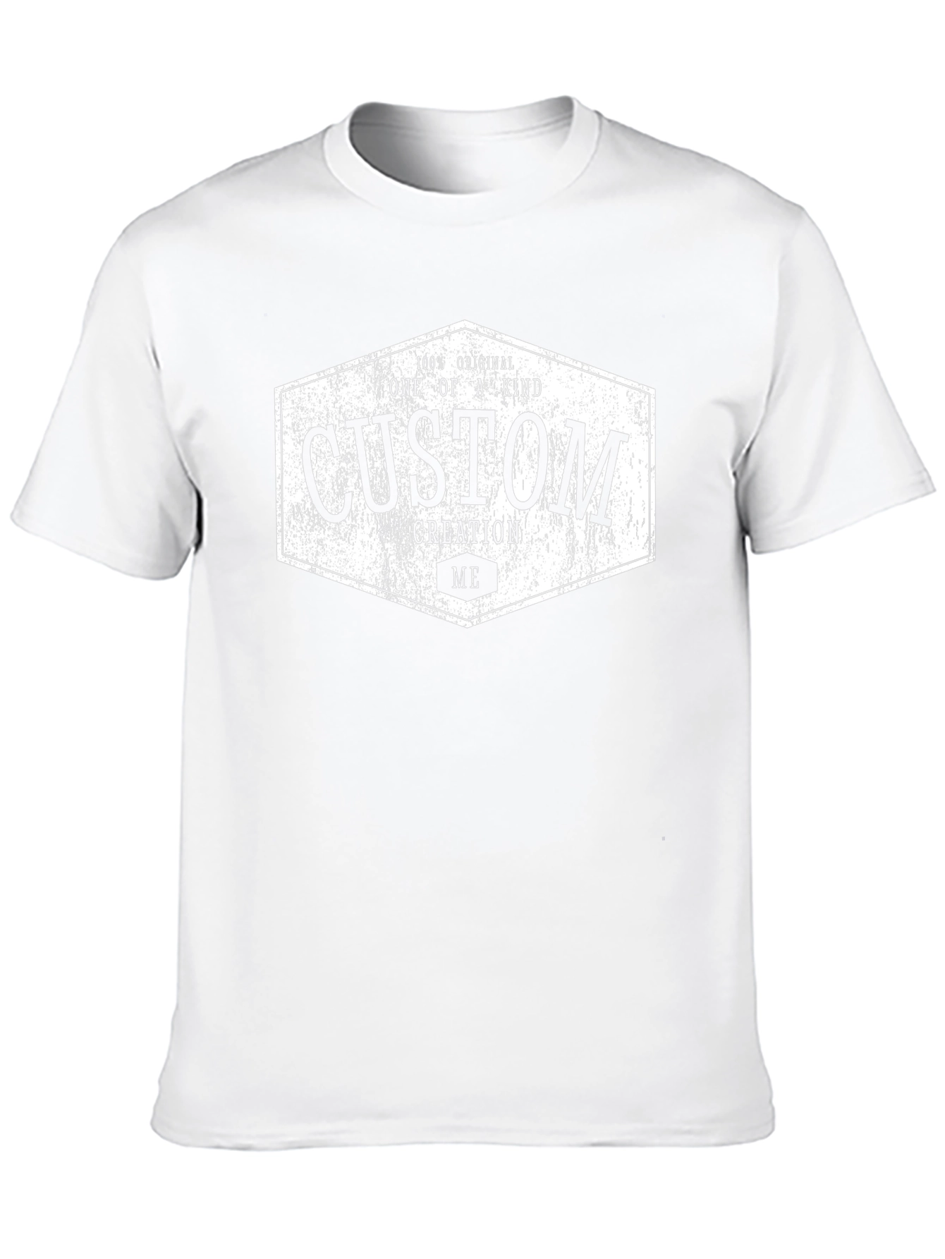 Custom Creation Graphic T-Shirt - Black