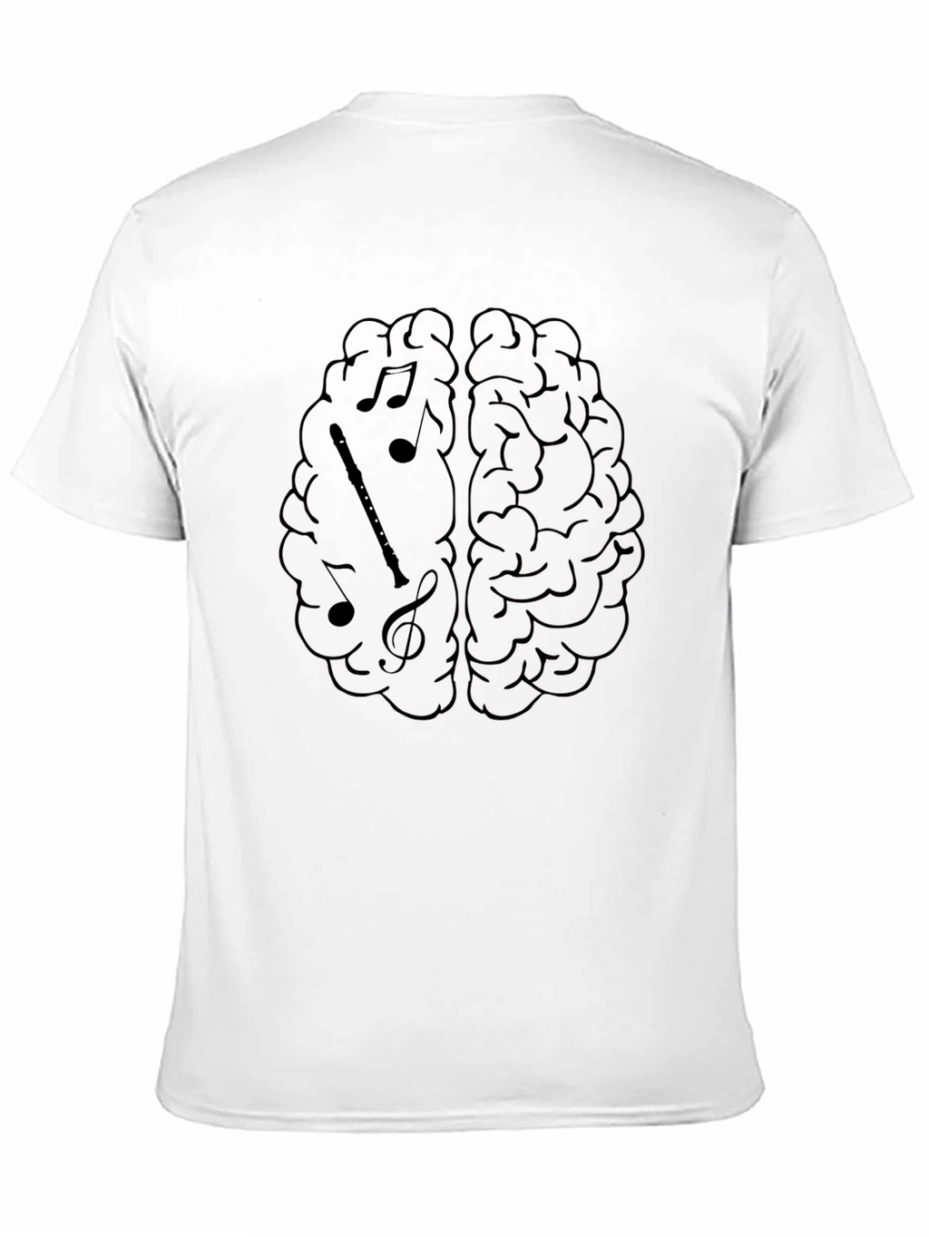 Music Brain T-Shirt - Creative Musician Tee