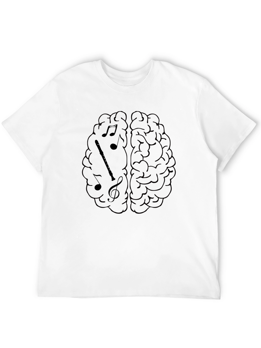 Music Brain T-Shirt - Creative Musician Tee