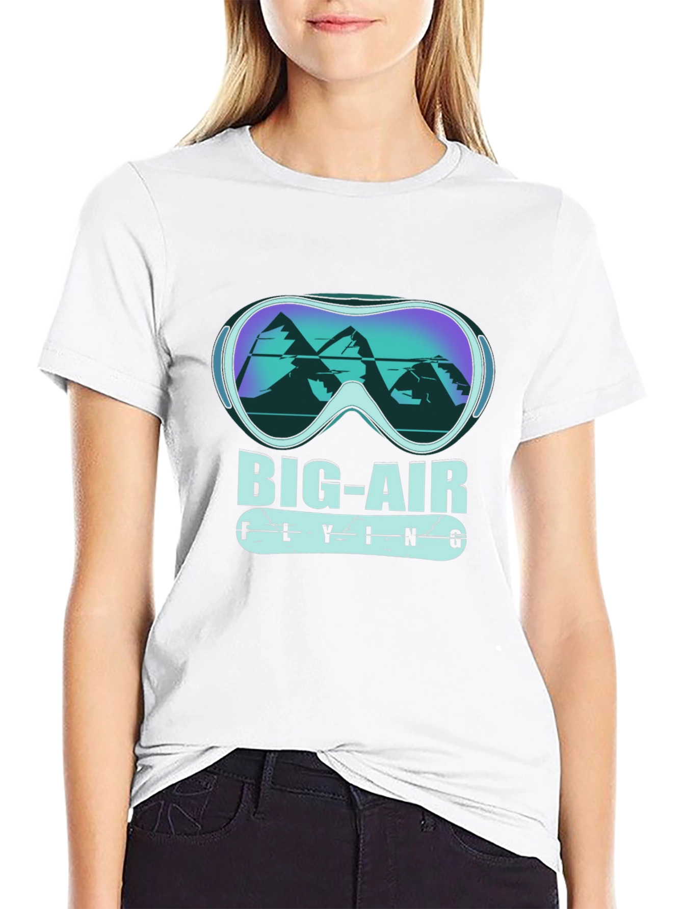 Big Air Flying T-Shirt - Skiing & Snowboarding