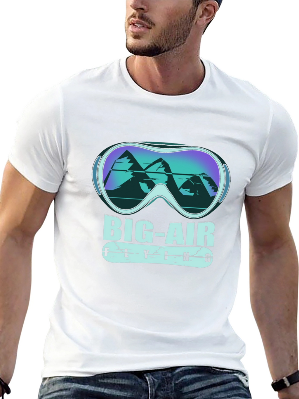 Big Air Flying T-Shirt - Skiing & Snowboarding