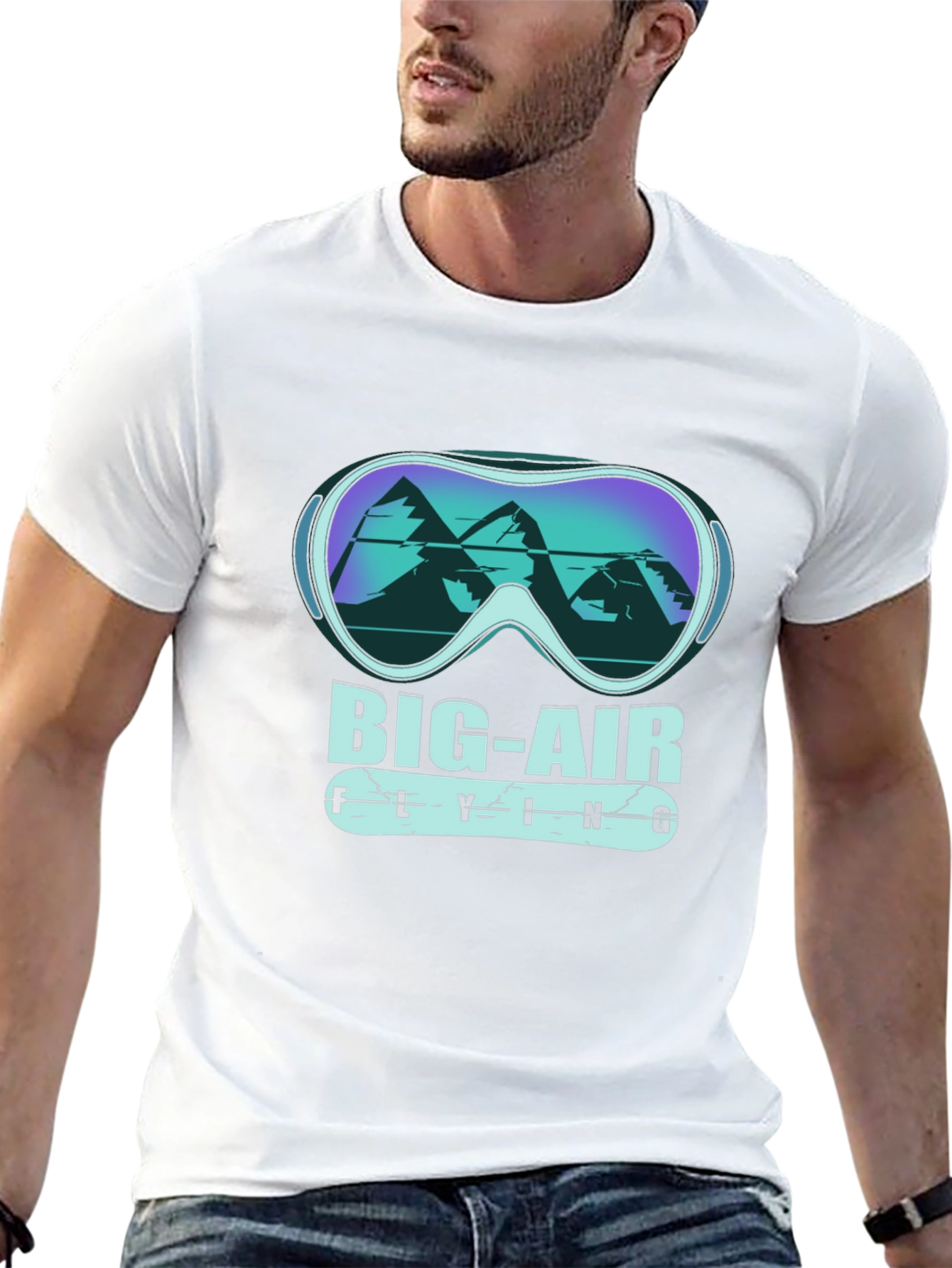 Big Air Flying T-Shirt - Skiing & Snowboarding