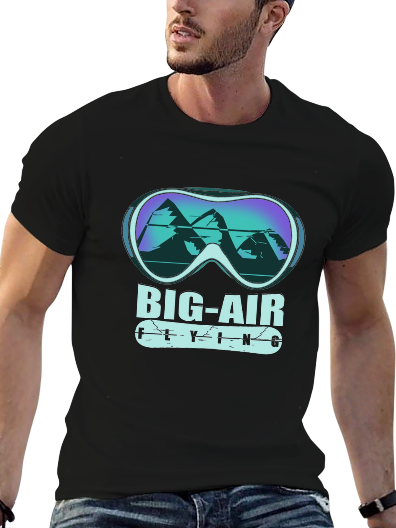Big Air Flying T-Shirt - Skiing & Snowboarding