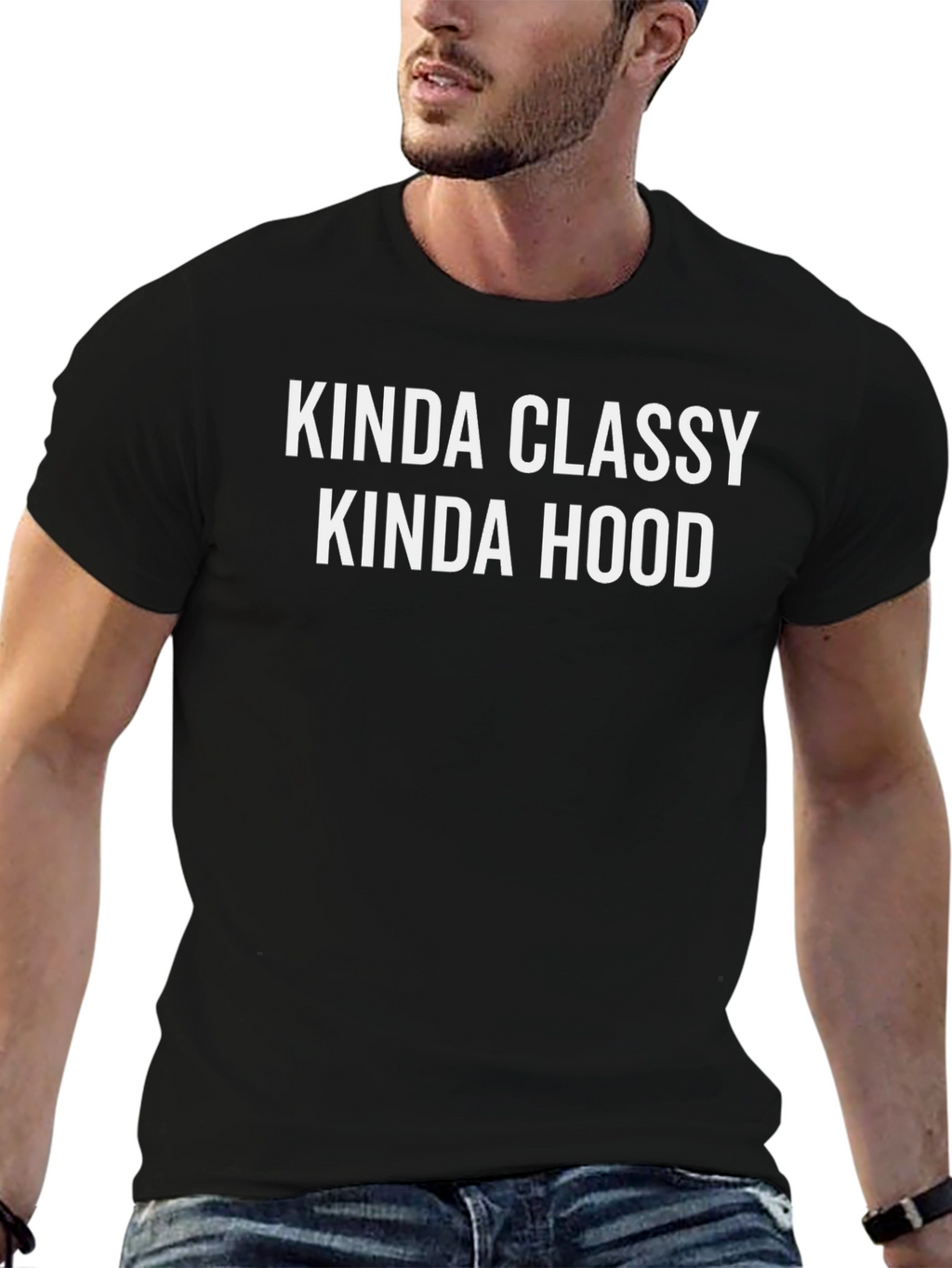Kinda Classy Kinda Hood Graphic T-Shirt