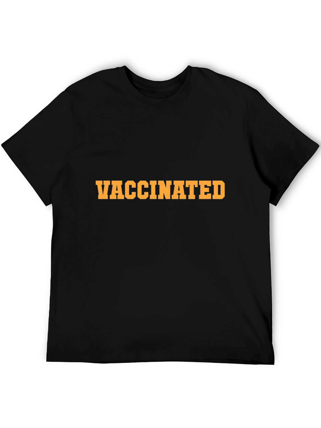Vaccinated Graphic Tee - Stylish Protection
