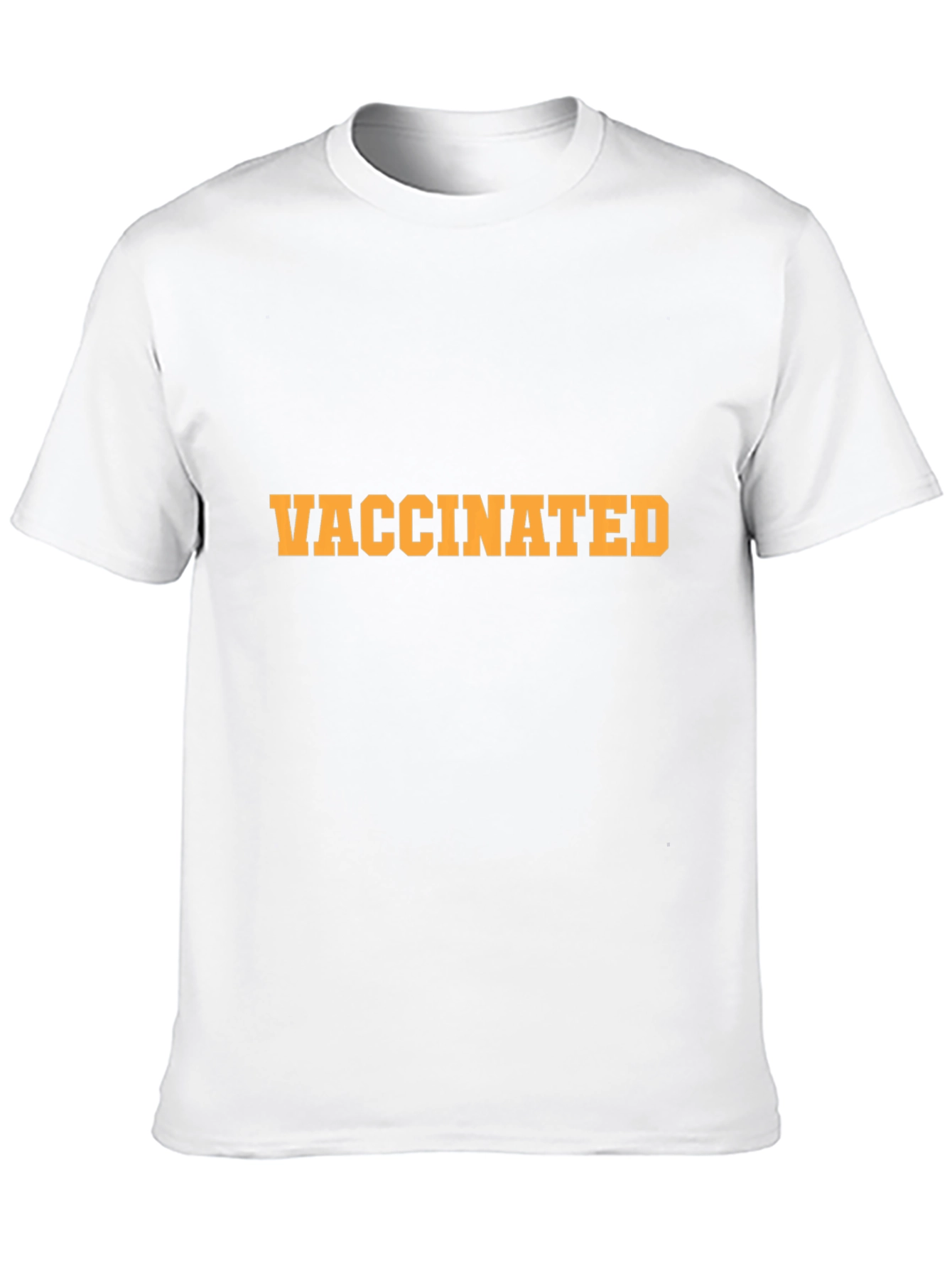 Vaccinated Graphic Tee - Stylish Protection