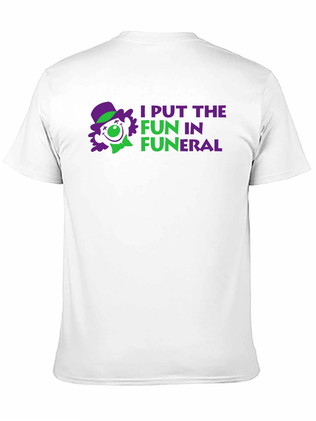 I Put the Fun in Funeral Black T-Shirt