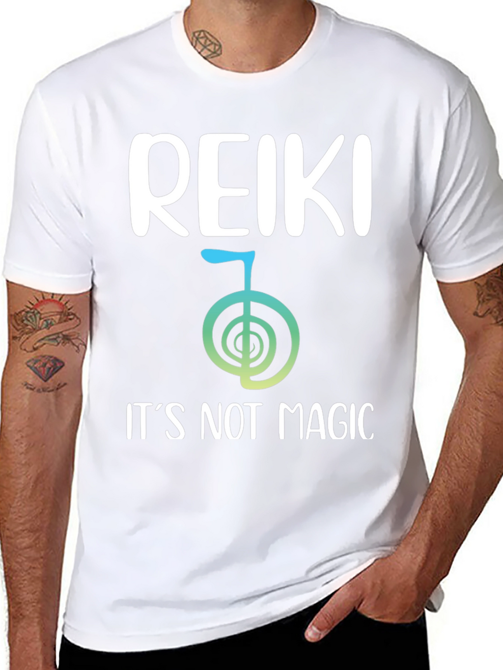 Reiki Symbol T-Shirt - Its Not Magic