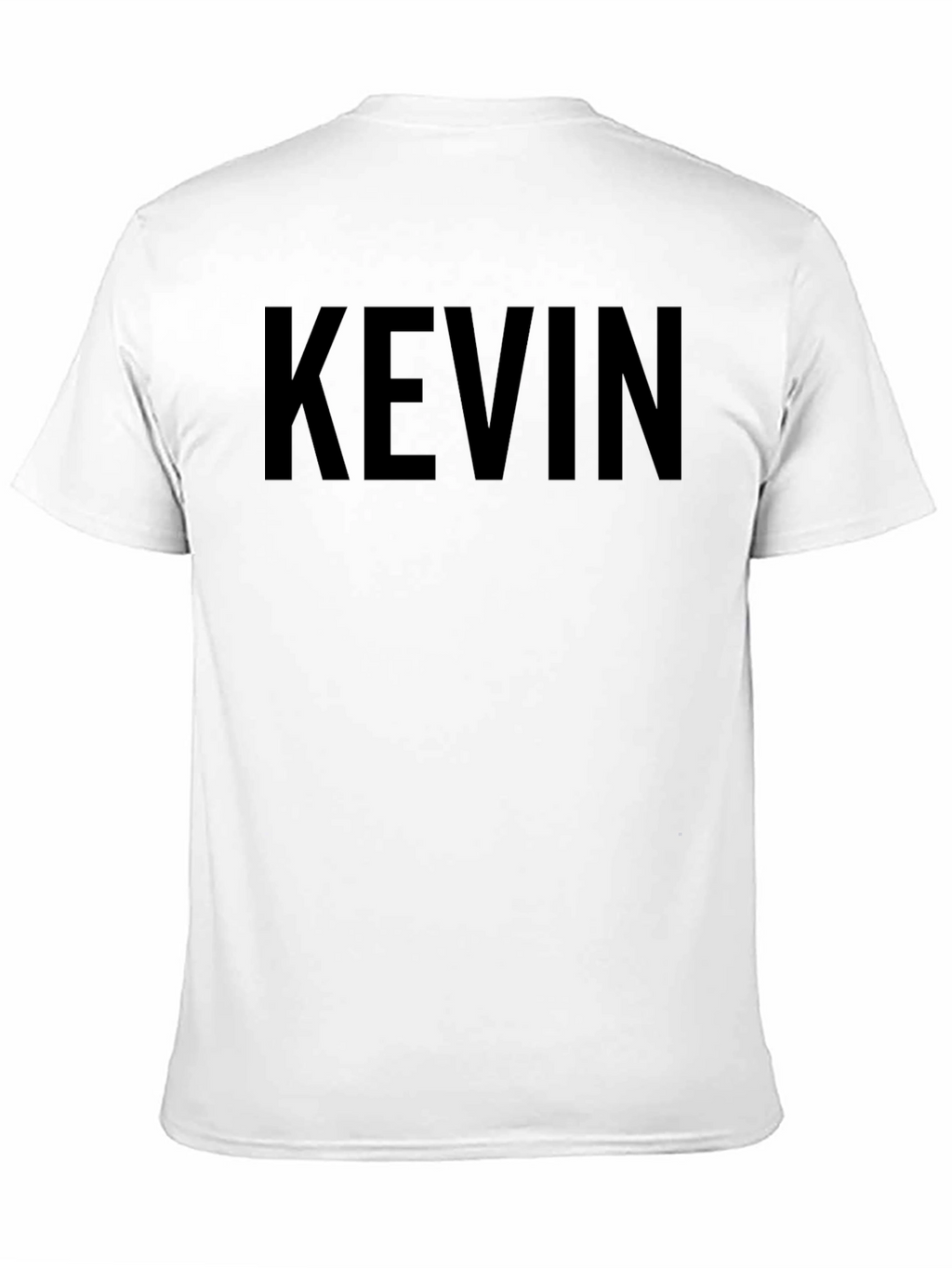 Personalized Black KEVIN T-Shirt