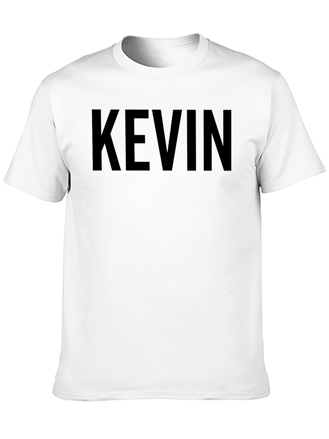 Personalized Black KEVIN T-Shirt
