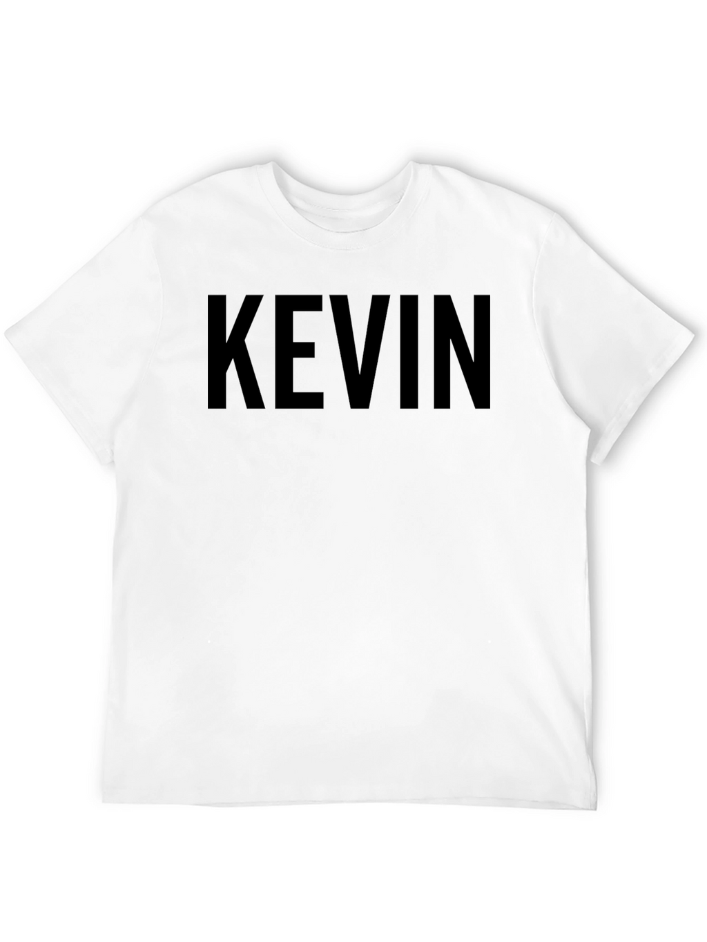 Personalized Black KEVIN T-Shirt