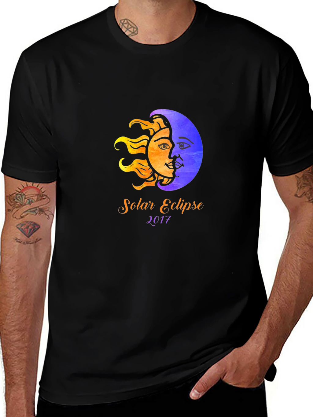 Solar Eclipse 2017 Graphic T-Shirt