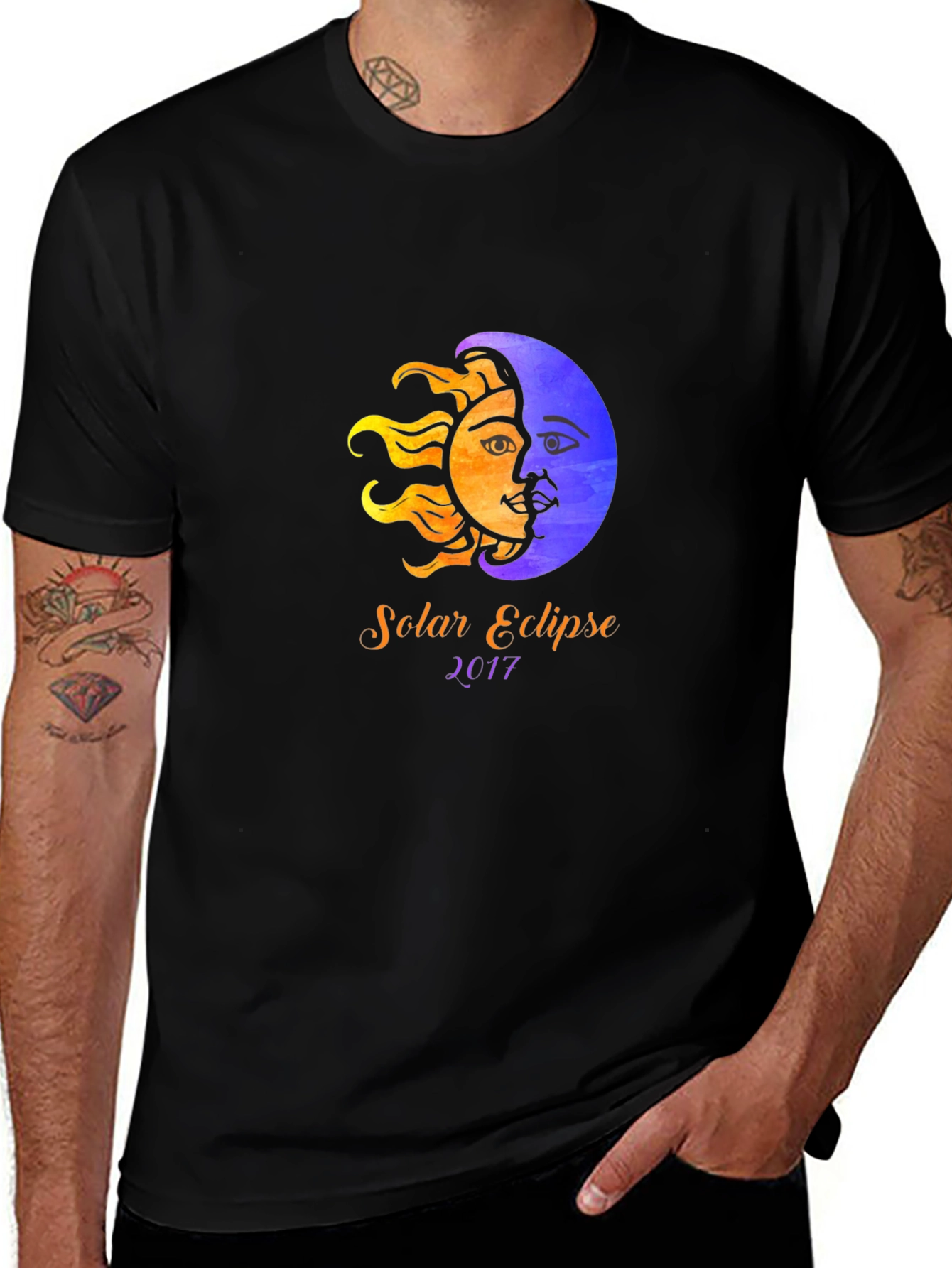 Solar Eclipse 2017 Graphic T-Shirt