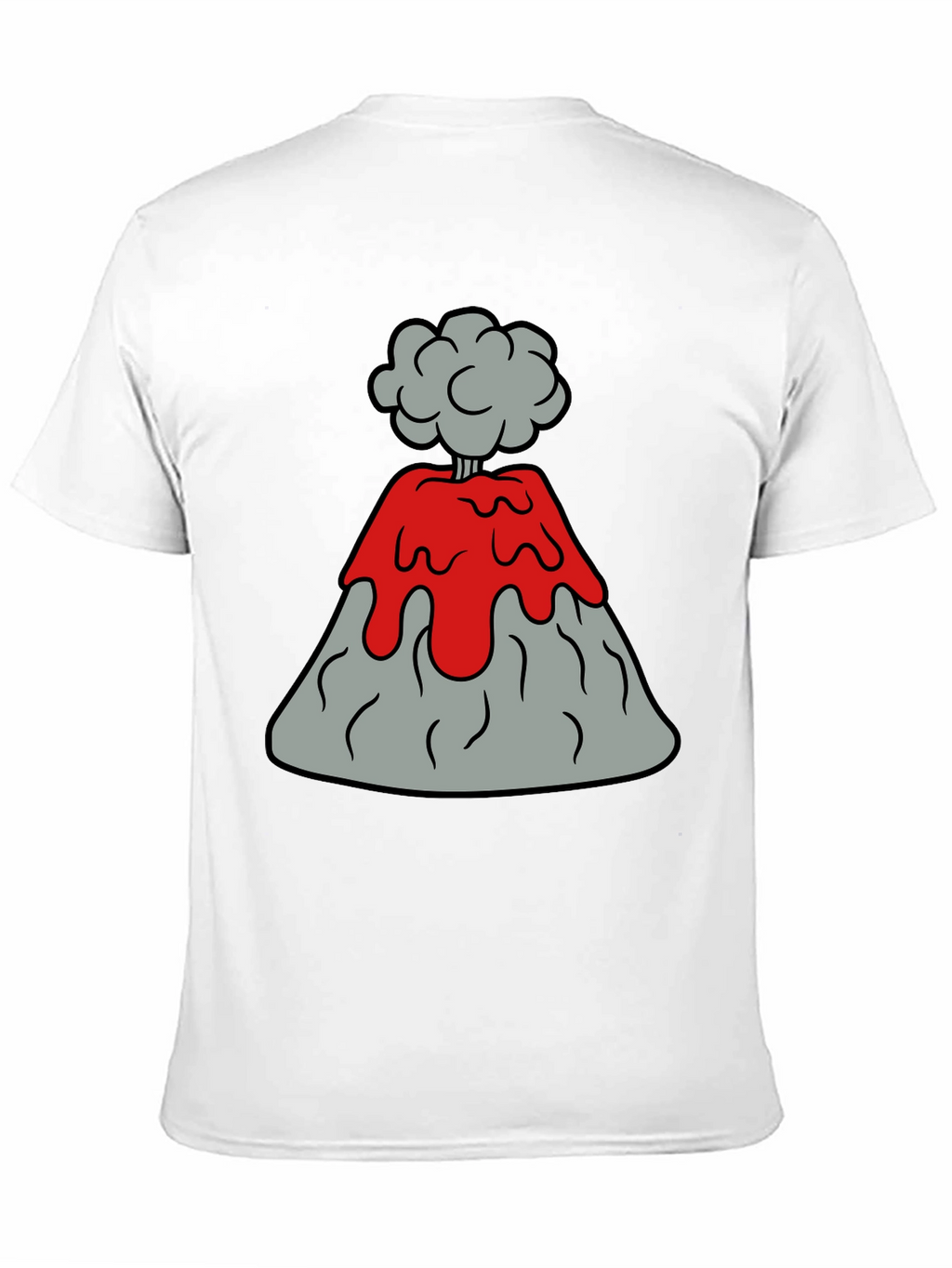 Volcano Explosion Graphic Tee