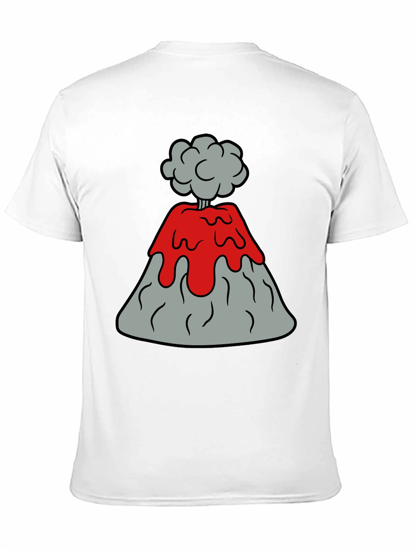 Volcano Explosion Graphic Tee