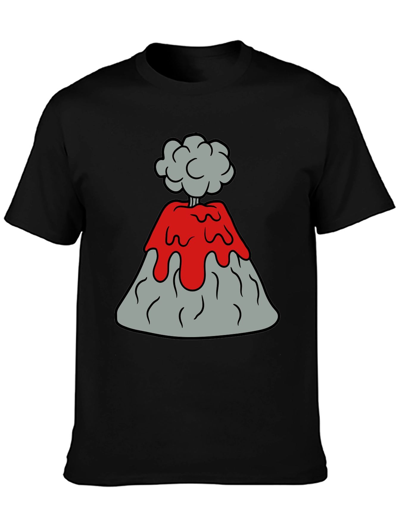 Volcano Explosion Graphic Tee