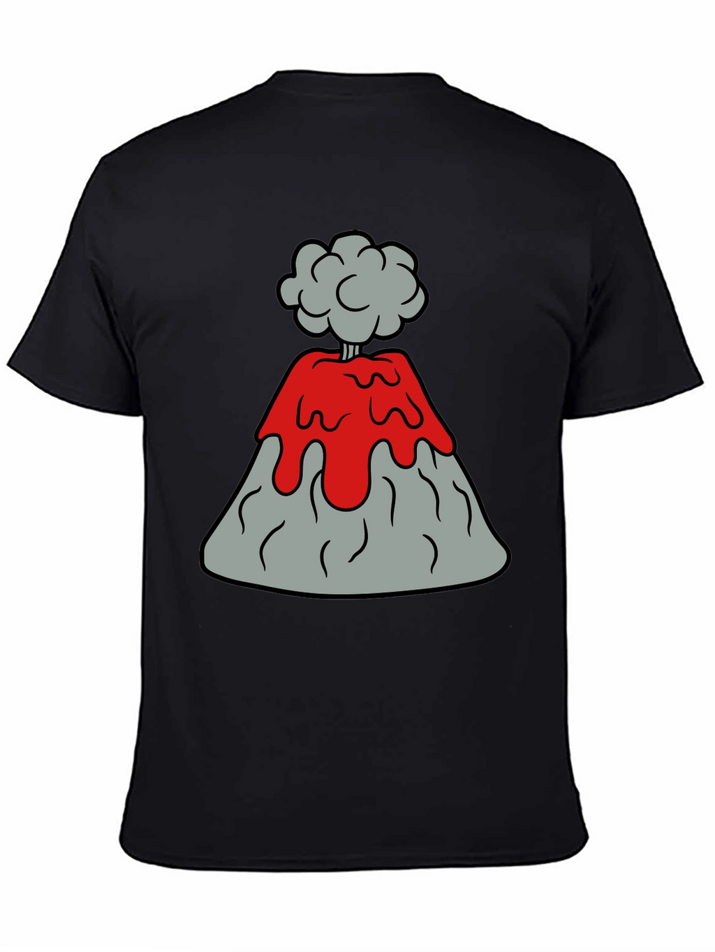 Volcano Explosion Graphic Tee