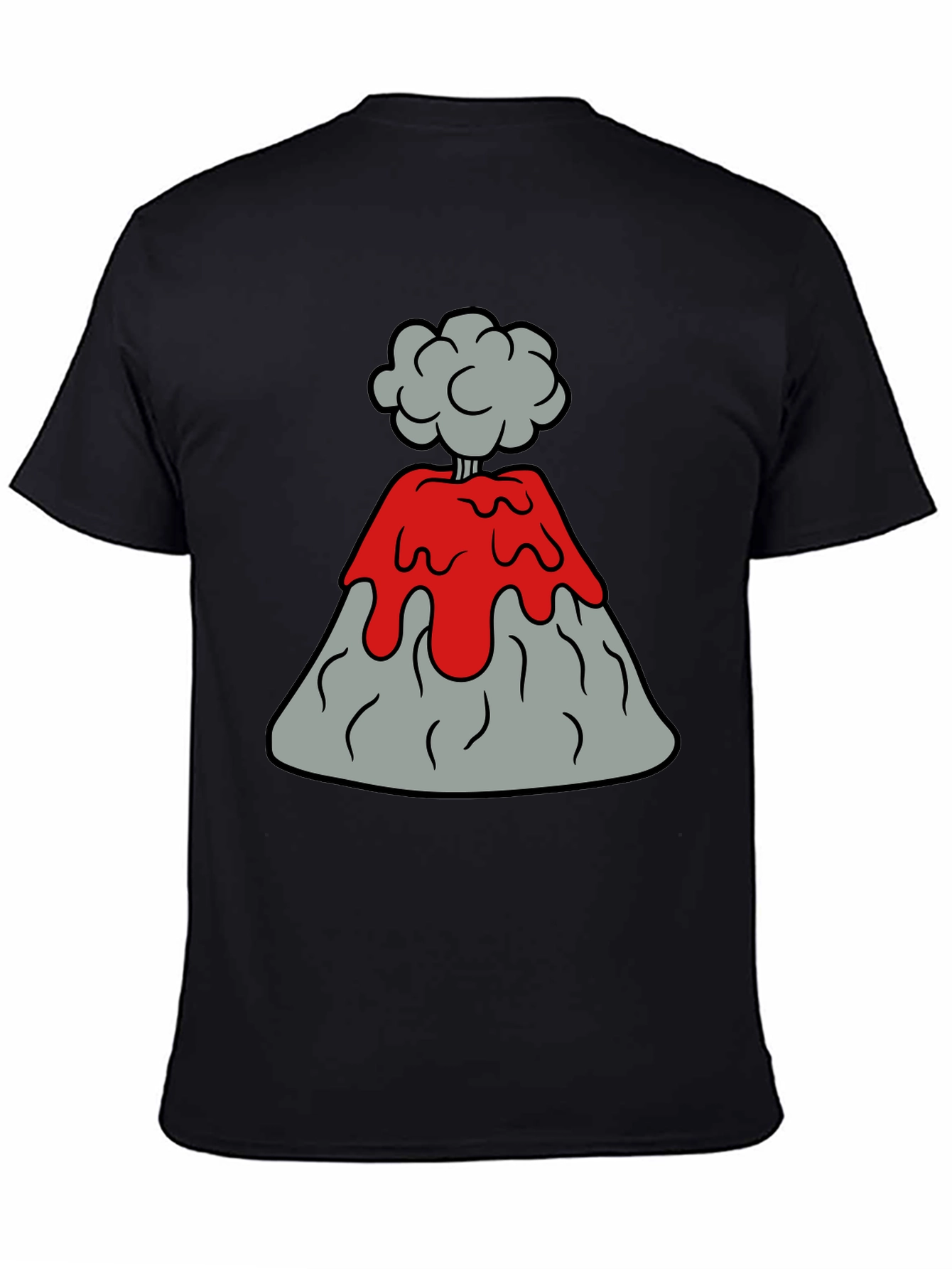 Volcano Explosion Graphic Tee