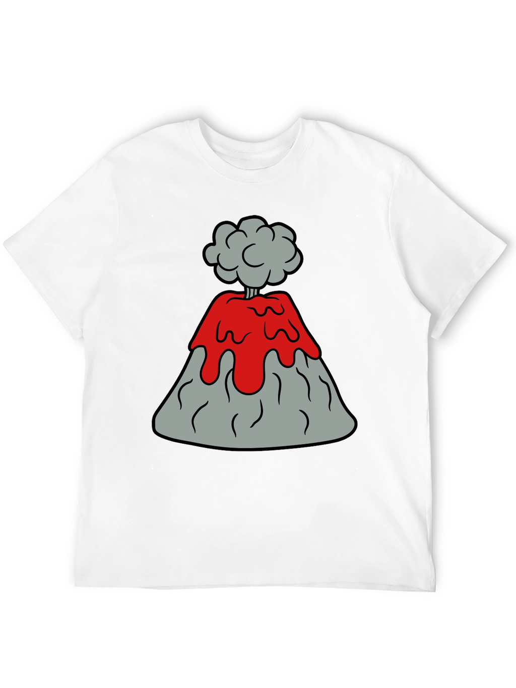 Volcano Explosion Graphic Tee