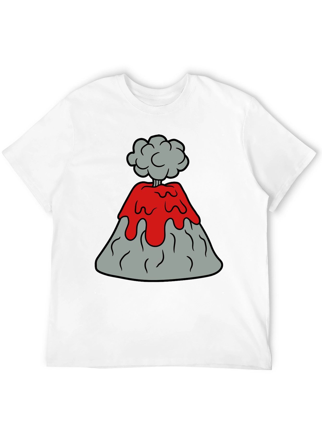 Volcano Explosion Graphic Tee