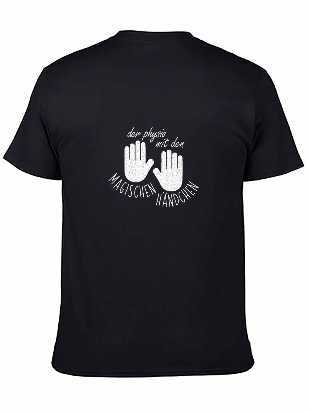 Physio Magic Hands Graphic Tee - Black Unisex