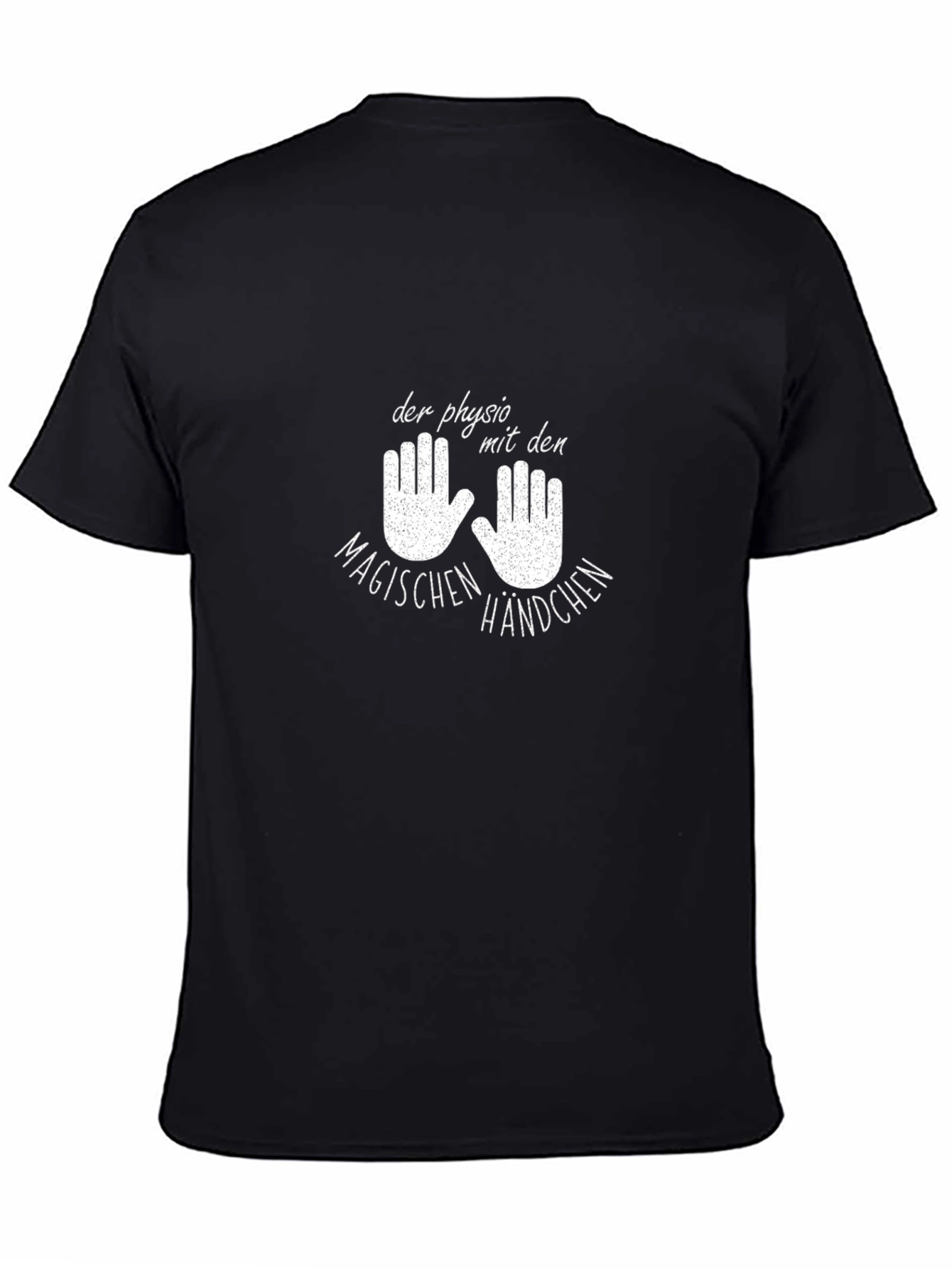 Physio Magic Hands Graphic Tee - Black Unisex