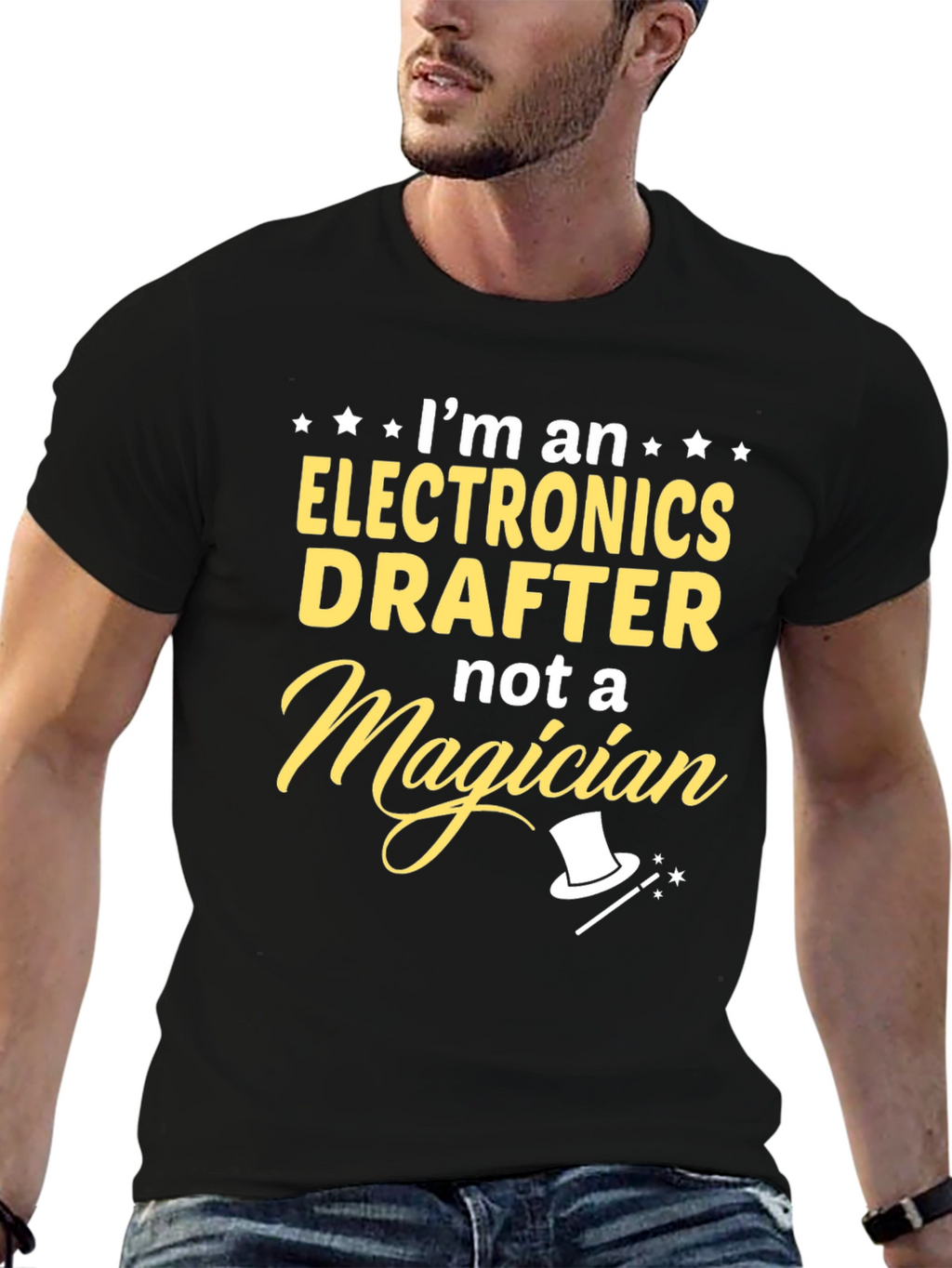 Electronics Drafter Tee - Im Not a Magician