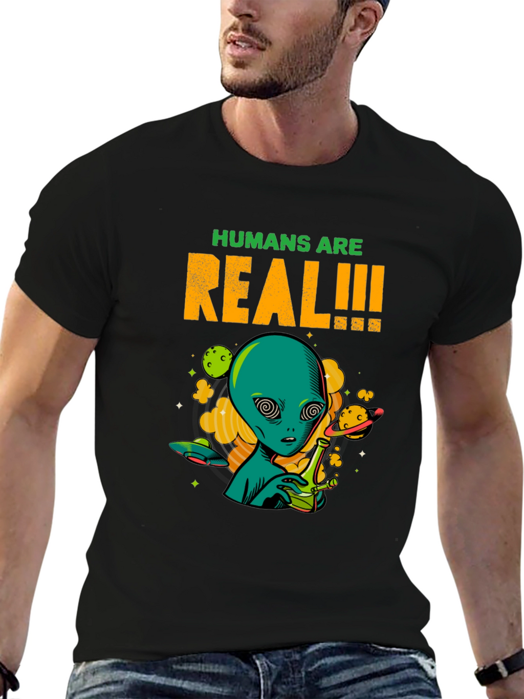 Humans Are Real Alien T-Shirt