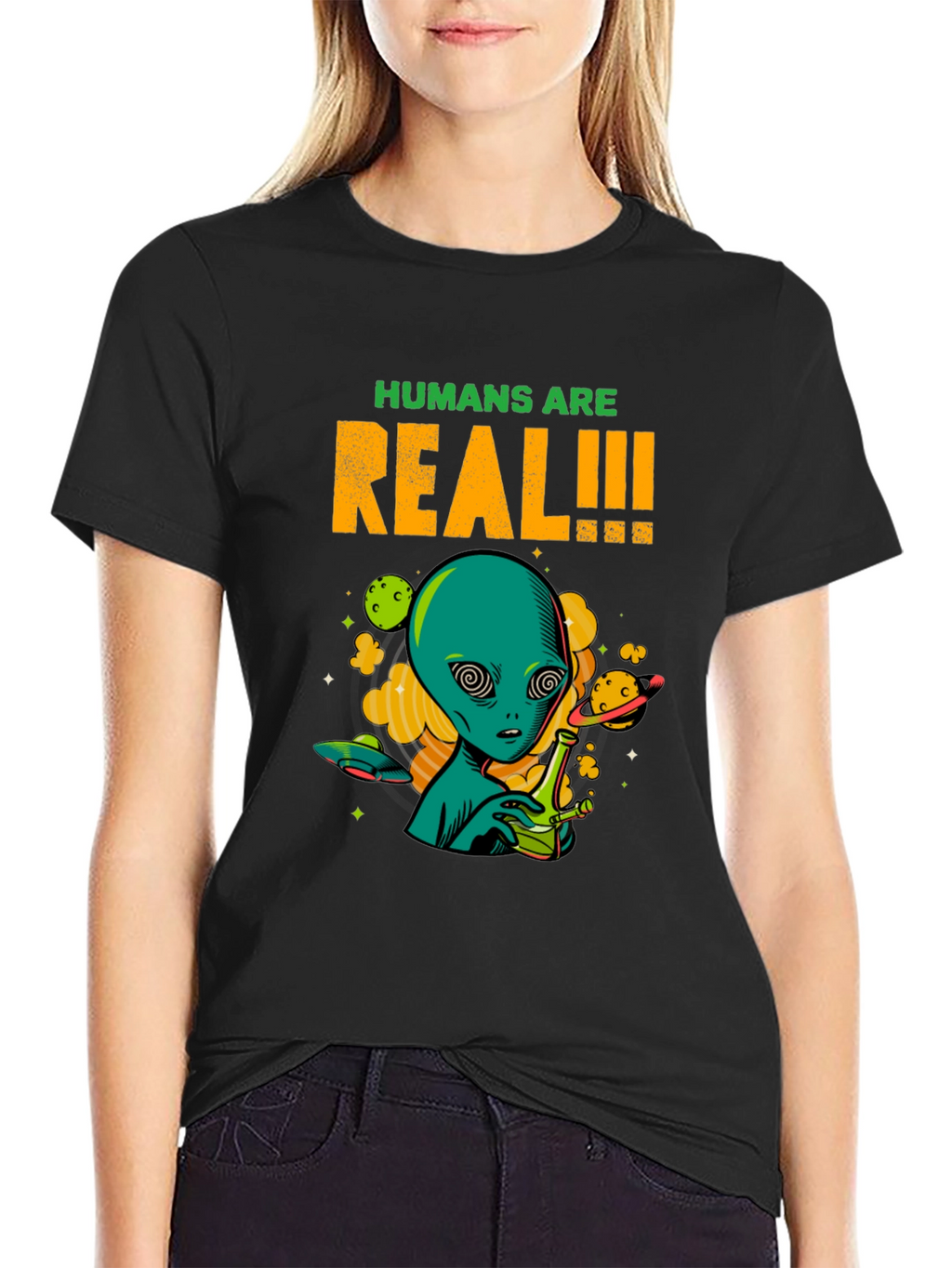 Humans Are Real Alien T-Shirt