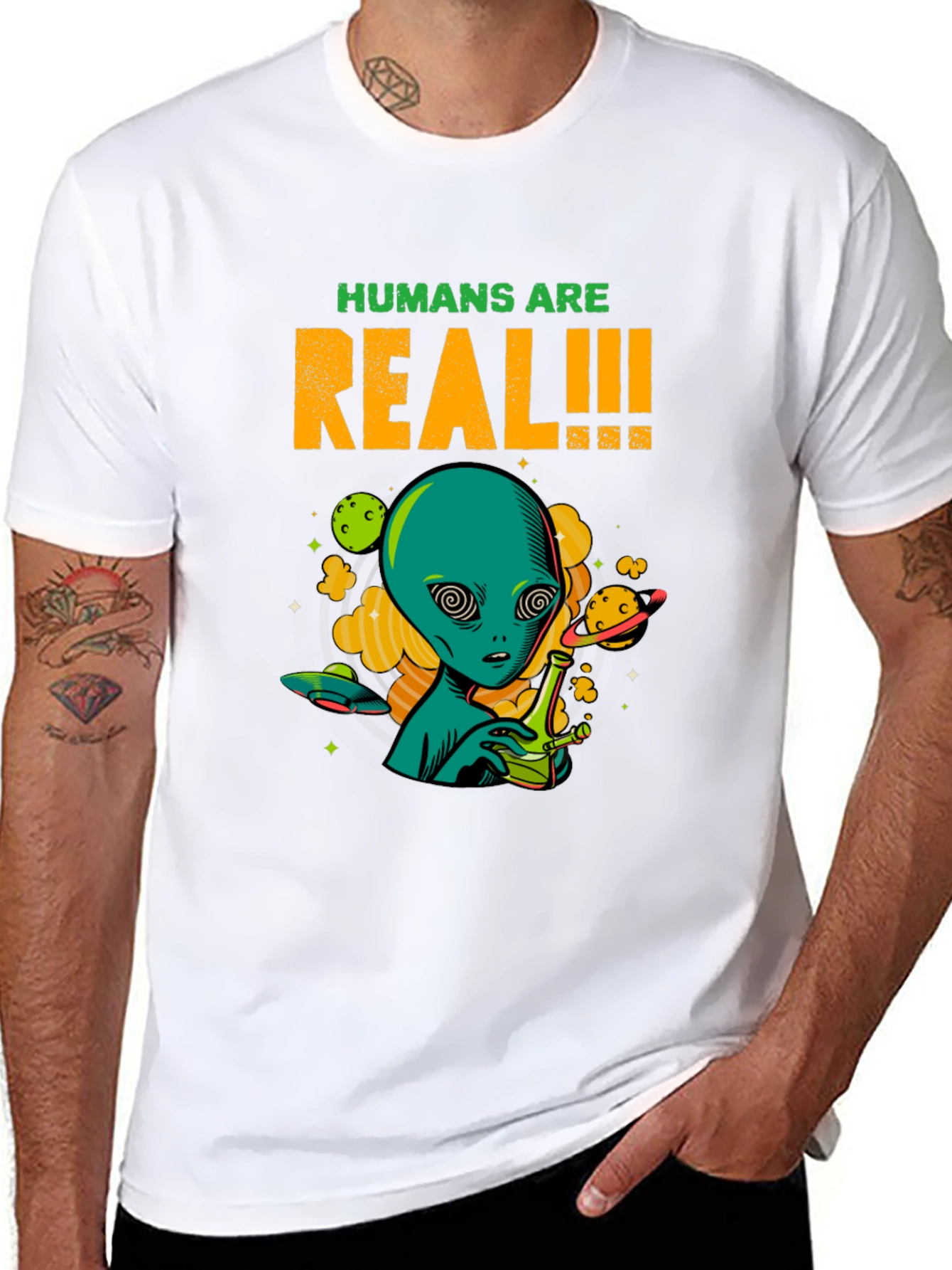 Humans Are Real Alien T-Shirt