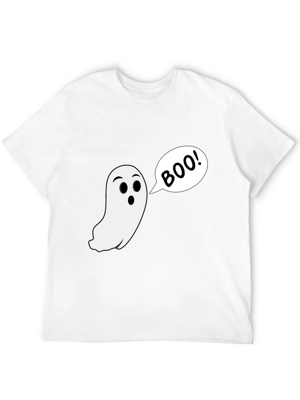 Boo! Ghost Graphic Halloween T-Shirt