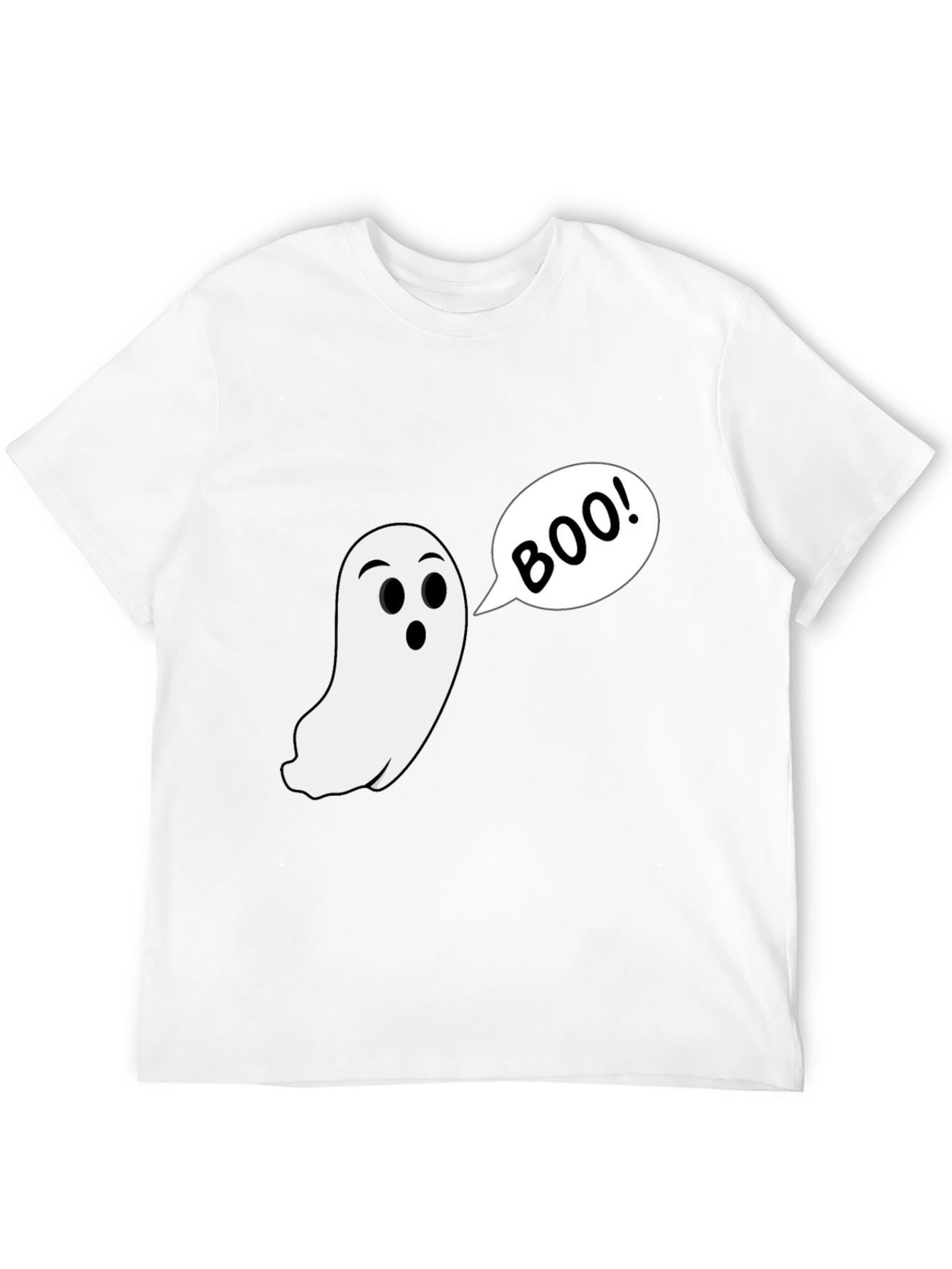 Boo! Ghost Graphic Halloween T-Shirt