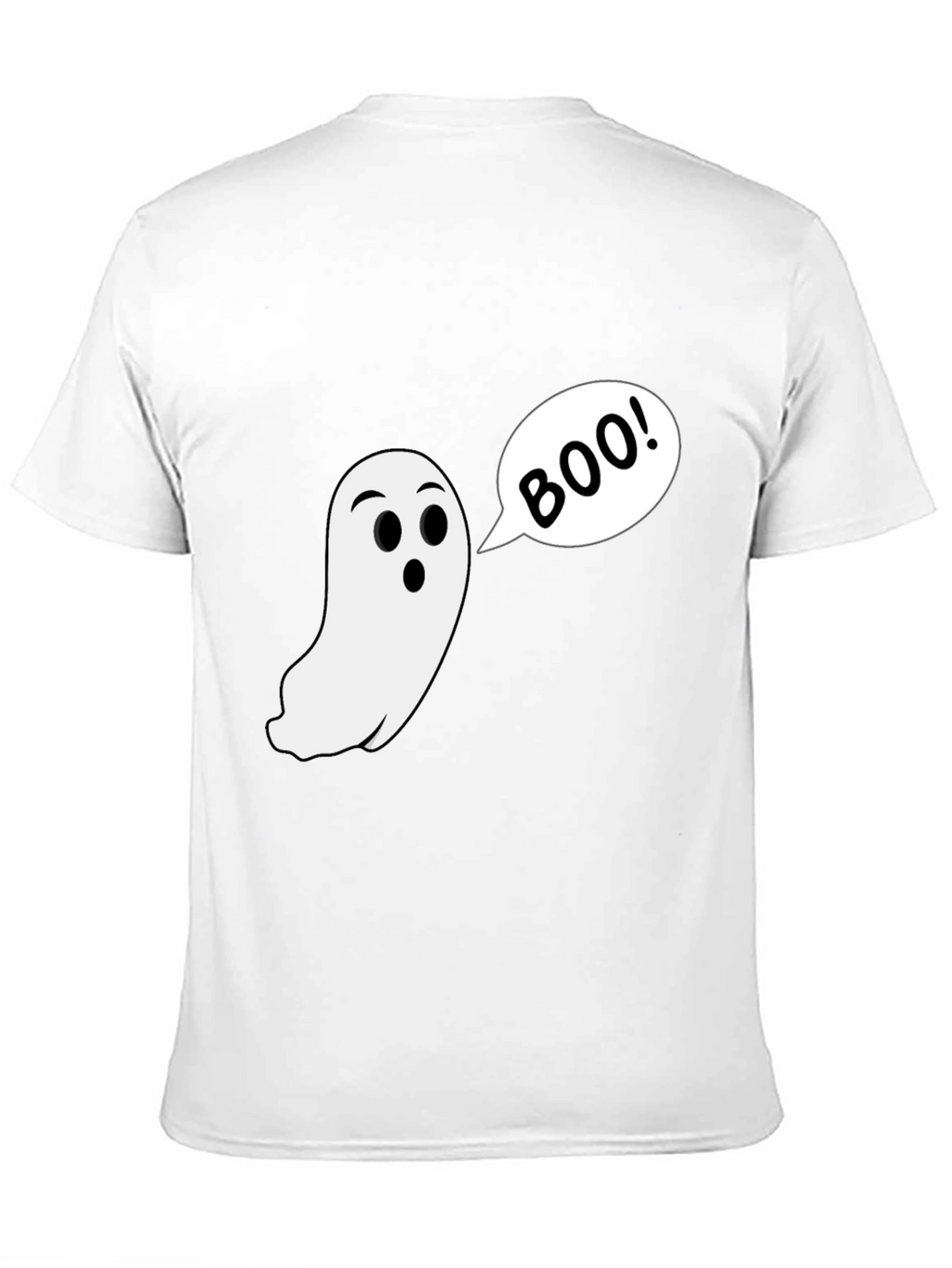 Boo! Ghost Graphic Halloween T-Shirt