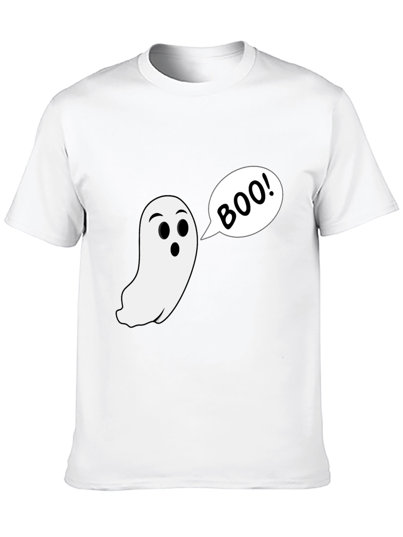 Boo! Ghost Graphic Halloween T-Shirt