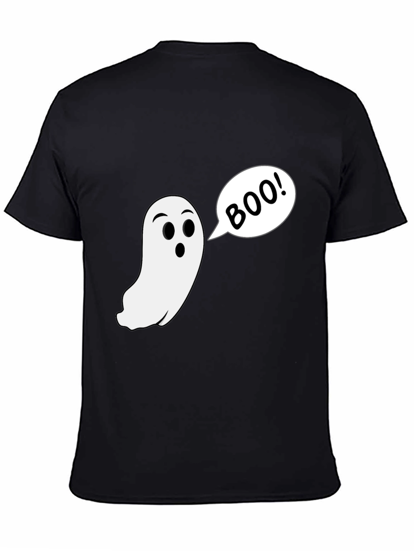 Boo! Ghost Graphic Halloween T-Shirt