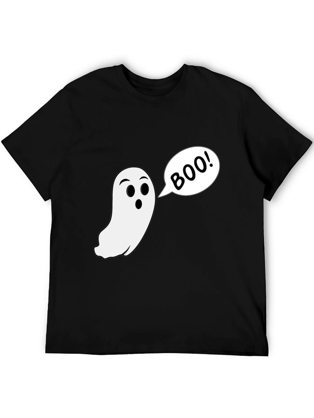Boo! Ghost Graphic Halloween T-Shirt