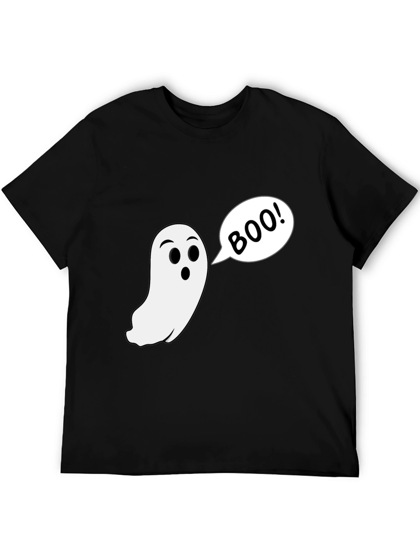 Boo! Ghost Graphic Halloween T-Shirt