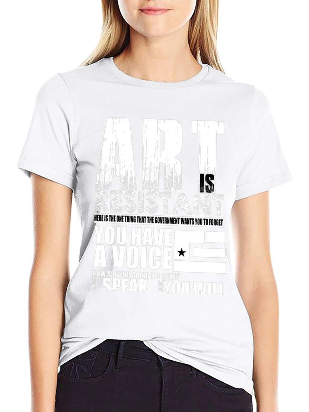 Art is Resistant Graphic Tee